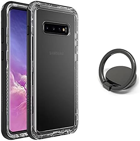 Caso da próxima série à prova de vida para o Samsung Galaxy S10 Plus com o Kickstand de suporte do anel de telefone com rotação