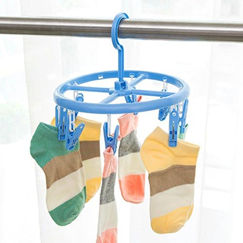 Roupas de Yumuo, gancho, multifuncional, plástico, meia circular, clipe de roupas íntimas de secagem, rack de roupas de bebê