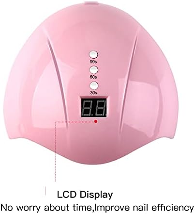 Lâmpada de unha UV LED 36W, máquina de unha UV Máquina de seca rápida, secador de UV com 3 temporizadores, secador de led de gel