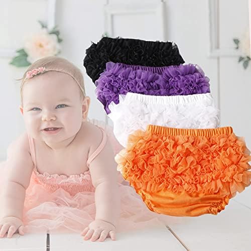 Doovid Baby Bloomers Capas de fraldas para meninas Bloomers de garotas para meninas infantis Shorts de calcinha