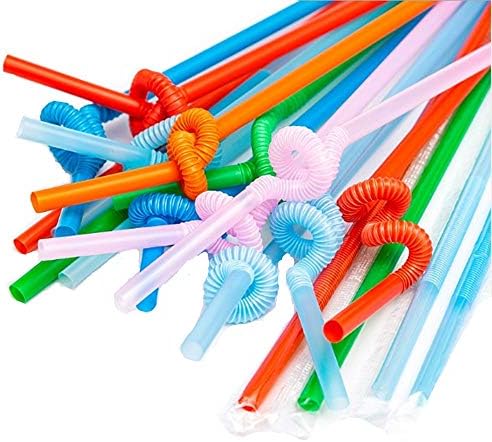 100pcs luminosos de plástico colorido de plástico BENDABLE