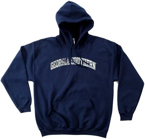 NCAA Georgia Southern Eagles 50/50 Moldado com arco vintage de 8 onças de moletom com capuz