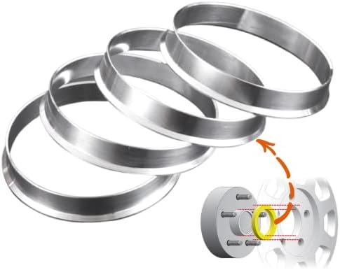 Anéis centrados no hub de Laicarvor 67,1 a 56,1 liga de alumínio OD = 67,1mm ID = 56,1mm Qty