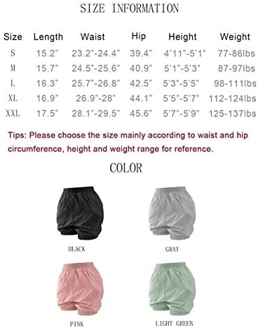 Lovdaswi Women Ripstop Dance Pants Sports Running Shorts Mulheres