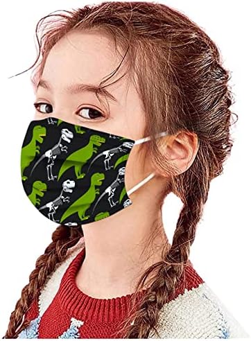 Máscara de face das crianças, máscaras faciais descartáveis ​​para meninos e meninas ， 50 pacote de 3 by-bly lamine para
