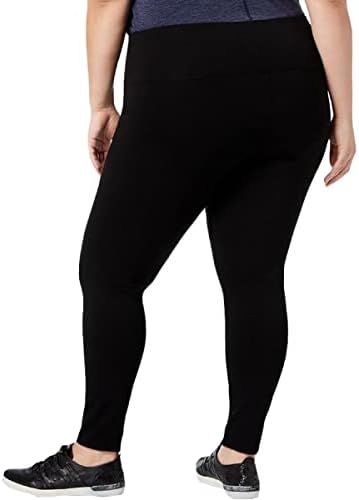 Calvin Klein Premium Performance Premium Desempenho Double Banda de Banda de Legging de Merfação