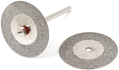 Aexit 2 PCs Rodas abrasivas e discos de 30 mm de diamante com revestimento de corte rotativo discos W Rodas de corte de 3