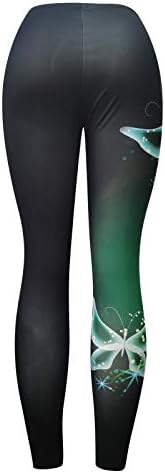 Leggings texturizados de iopqo 3x mais calças impressas Tamanho da cintura de ioga calças de moda feminina High Sport