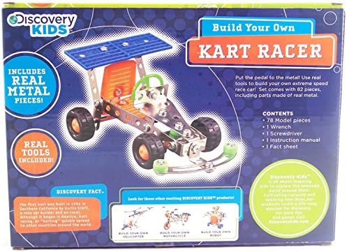 Discovery Kids Build Your Own Kart Racer Kit