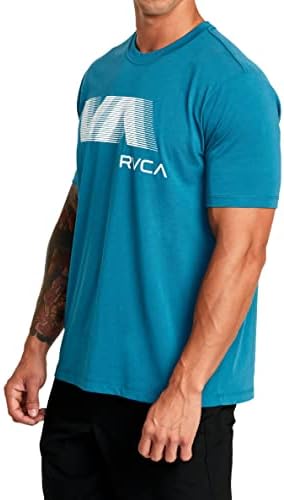 Camiseta de performance de desbotamento masculino do RVCA Sport