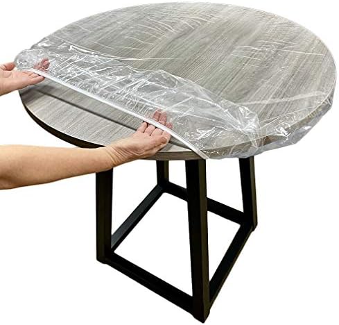 Evelots redondos montados de mesa de mesa de mesa/pub elástico/pequenos ajustes de cozinha de 36 a 42 polegadas para mesas redondas