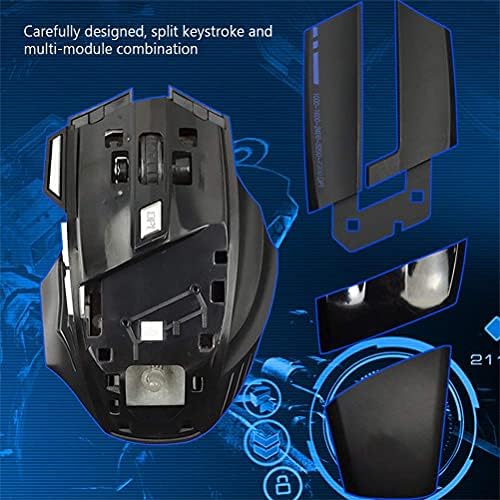 DailyInt Gaming Mouse 7200 DPI Backlight Multi Color LED Optical 7 Button Mouse Gamer USB Wired Gaming Mouse para Gamer