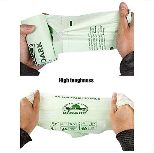 Saco de lixo biodegradável Pla Pla Sacos de amido de milho desperdiçam sacos de lixo reciclados para a cozinha, banheira,