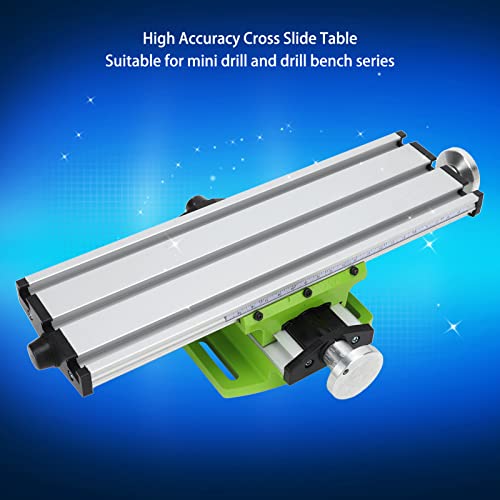 Mini banco composto, mesa de slides de alta precisão fácil de operar 200 mm x eixos de 50 mm y eixos ajustados slots de laços