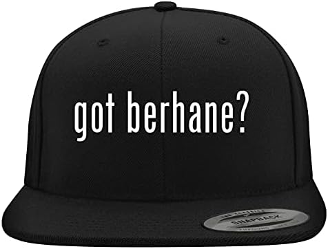 Tem Berhane? - Yupoong 6089 Chapéu de Snapback de Bill Structured Bill | Boné de beisebol bordado para homens e mulheres