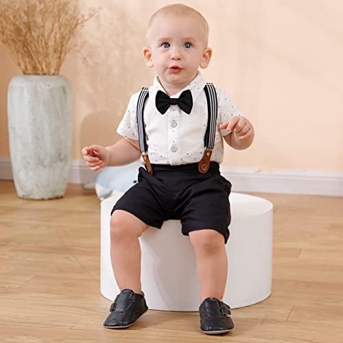 Yuemion Infant Baby Boy Roupos Gentleman roupas terras