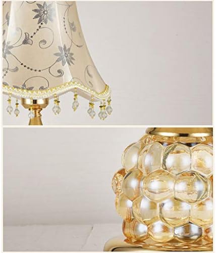 Lâmpadas de mesa Ataay, lâmpadas de quarto, dormitório de cabeceira de cama de cabeceira de cabeceira de vidro led de lâmpada de vidro