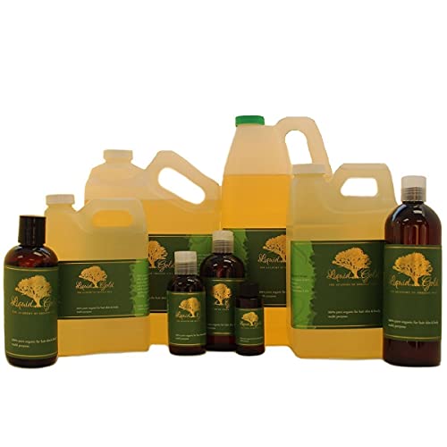 Liquid Gold Inc 4 FL.OZ Premium Africano Shea Oil Karite Karite Pure & Organic Hair unhas Saúde