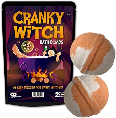 Bombas de banho irritadiçosas do engrenagem Big Big Halloween Bruxa Bruxa Bruxa para Mulheres Banho Mágico Fizers Magia Sherbet Sherbet Gift Spooky Gifts For Ladies Stress Relief Relief