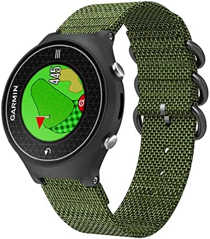 IENYU 15mm Sport Nylon Watch Band Band para Garmin Approach S6 Smart Watch for Garmin Forerunner 735XT/220/230/335/620/630 Watch Band Band