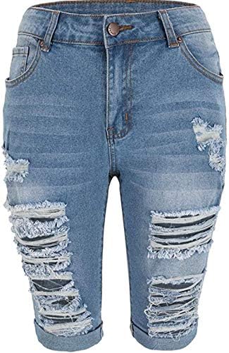 Jean shorts femininos altas de cintura alta jeans shorts casuais shorts de praia de férias de verão