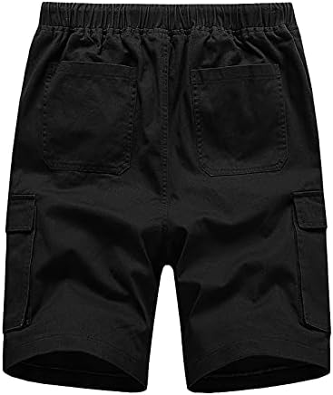 Mens shorts atléticos de tamanho grande de grande bolso de moda casual casual shorts Licras deportivas para curta
