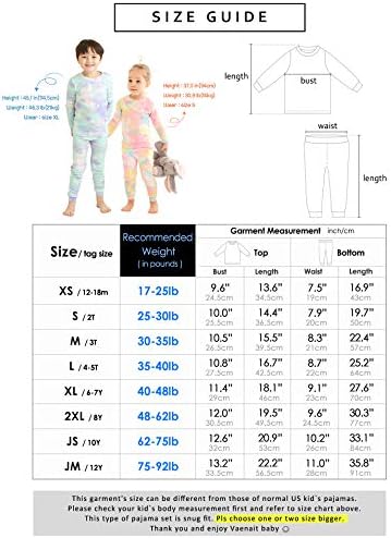 Vaenait baby 12m-12 crianças crianças meninas meninas algodão cajama de roupas de dormir em fit sung 2pcs pjs