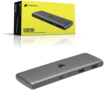 CORSAIR USB100 7-PORT USB-C/USB-A CUR