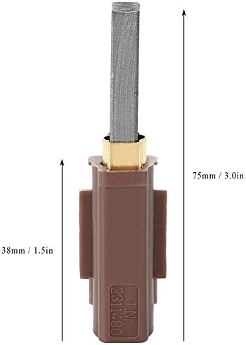 Brush de carbono do motor FDIT substitui a parte, escova de carbono de pó de pó doméstico para o cordeiro Ametek 2311480 333261 33326-1