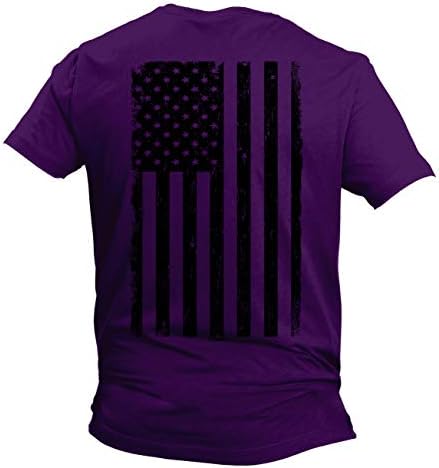T -shirt dos EUA Black USA - T -shirt dos Estados Unidos