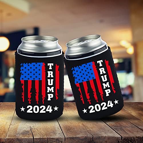 Geralreat Donald Trump 2024 - Take America Back - Coolie Political Drink Coolies Coolies -Black