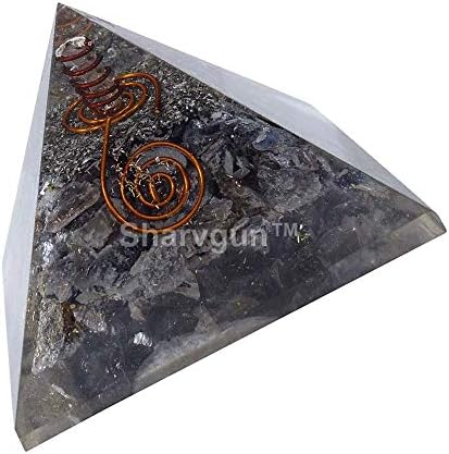 Sharvgun pirâmide roxa ametista Energia espiritual Curamento de cristal gerador de reiki