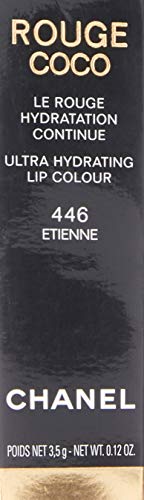 Chanel Rouge Coco Shine Hidratando Sheer Lipshine No. 446 Etienne for Women, 0,11 onça