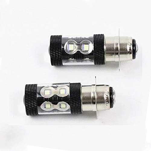 DSPARTS 2X H6M 100W LED SUPER BRANCE BULS FAIXA PARA HONDA TRX 250 300 400 450 700