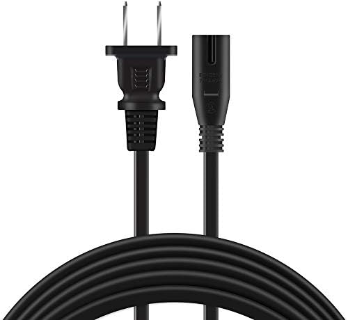 Uniq-bty 5ft/1,5m Ul listado Estilo US 3 Cabo de cabo de alimentação AC para Xbox 360 Sony PS3 3-Prong 3pin
