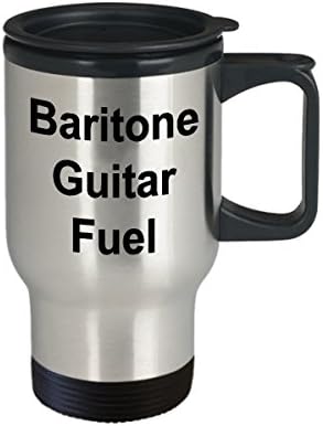 Caneca de viagem de guitarra de barítono - combustível de guitarra de barítono