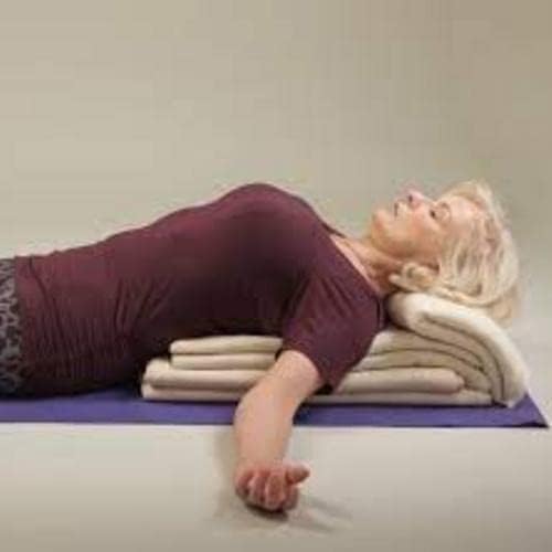 Cobertor de ioga de ioga-nação Iyengar, mantas de ioga de algodão- cobertores de ioga grossa, cobertor de ioga branca, yoga