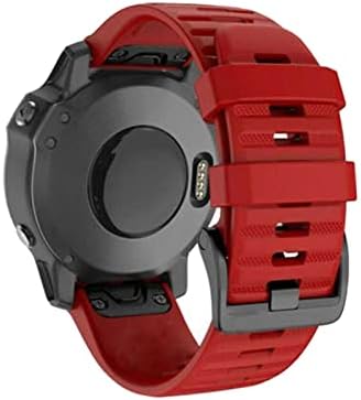 HAODEE NEW 20 22 26mm Silicone Sport Silicone Watch Band Strap for Garmin Fenix ​​5x 6x Pro 5 6 5s mais 6s 3 3hr