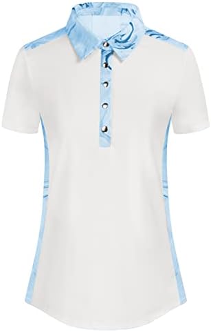 Camisetas de golfe feminino de Jack Smith