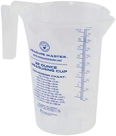 Medida Master 740320 Recipiente graduado, 8 oz / 250 ml