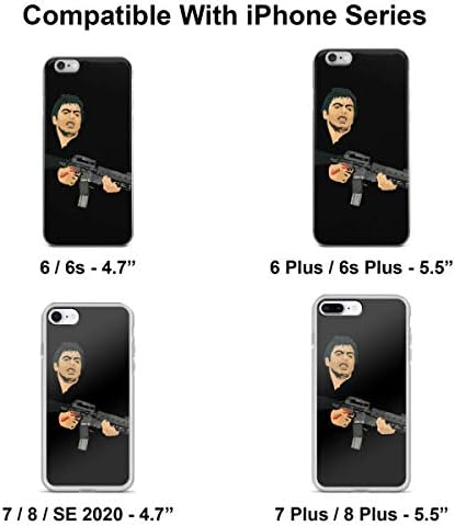 Caixa de telefone Scarface Tony Montana Compatível com iPhone 14 13 12 11 x xs xr 8 7 6s mais mini pro max galaxy Note S9 S10