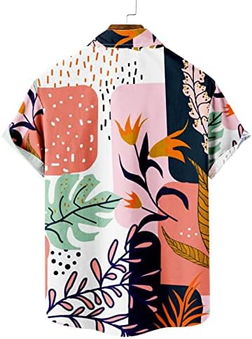 Men camisas casuais de verão havaiano