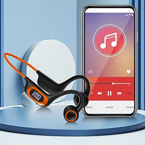 KE1CLO Air Condução Bluetooth Sports fones de ouvido, fone de ouvido esportivo sem fio aberto, tempo de reprodução