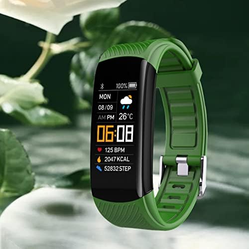Relógio de fitness, tela colorida de 0,96in Sports relógio de monitoramento do sono Monitoramento multifuncional Smartwatch