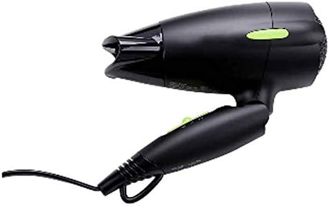 Renslat mini viagem secador de cabelo secador de cabelo 1500W 2 Velocidade do secador de sopro de íons negativos alça dobrável DC Tamanho