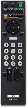 RM-YD028 Replaced Remote Control Applicable for Sony Bravia TV KDL-32L504 KDL-46VL150 KDL-40S504 KDL-52XBR9 KDL-40VE5 KDL-46S5100