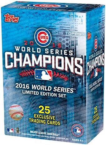 Chicago Cubs Topps Baseball World Series Campeões