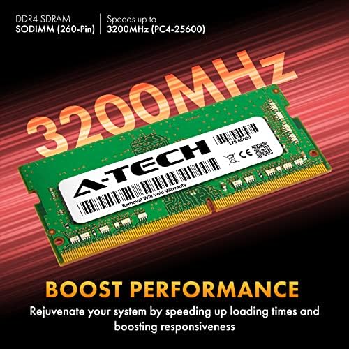 A-Tech 8 GB RAM para Lenovo Ideapad Gaming 3/3i Laptop | DDR4 3200MHz PC4-25600 SODIMM 1.2V 260 pinos não-ECC So-Dimm Memory Upgrade