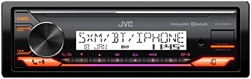 JVC KD-X38MBS Marine Digital Media Receiver com PCB revestido de Bluetooth, USB e conformado com 2 pares CS-DR6201MW