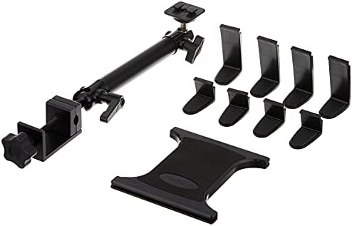 Arkon Planejada de braçadeira de tablets pesados ​​para mesas ou esteiras para iPad Pro iPad Air iPad Retail Black